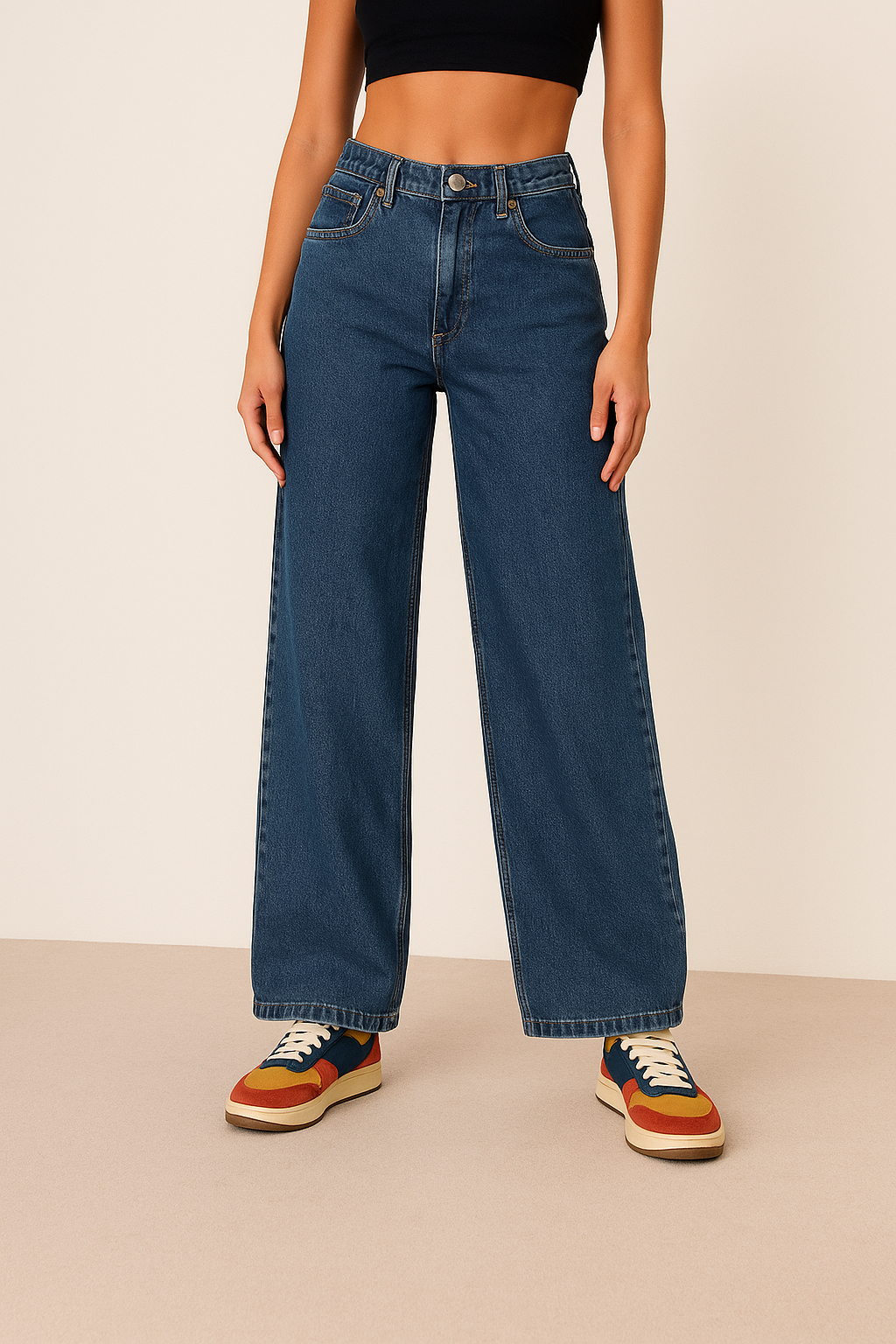 Wide leg Petite Jeans